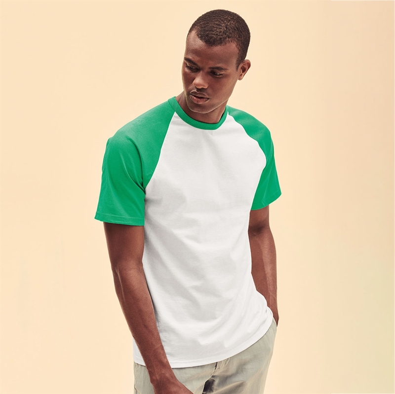 Picture of Fruit of the Loom Short-sleeve Baseball T-Shirts