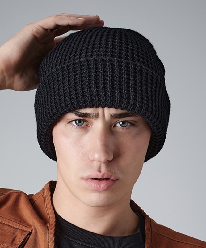 Picture of Beechfield Classic Waffle Knit Beanies