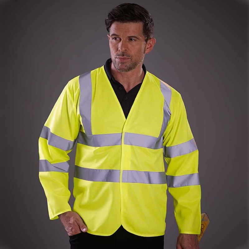 Picture of Yoko Hi-Vis Long Sleeved Waistcoat