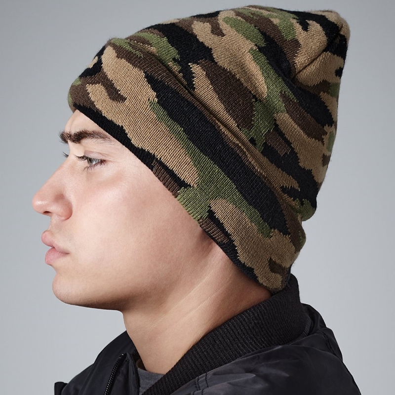 Picture of Beechfield Camo Beanies
